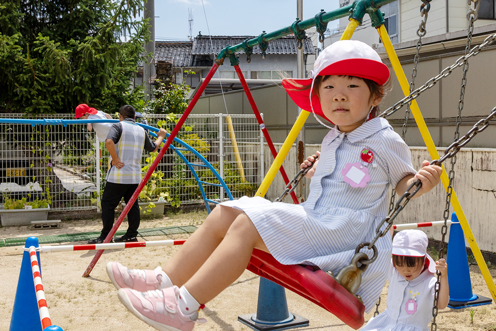 朝の会・横割り活動・自由遊び