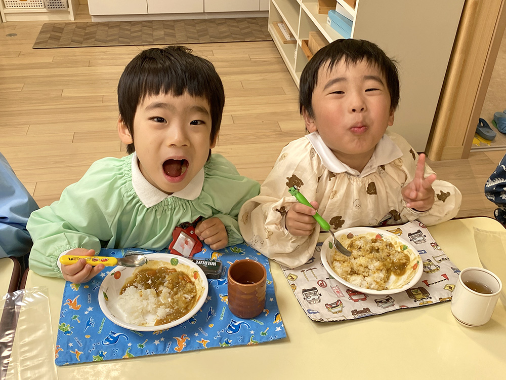 カレーライス作り